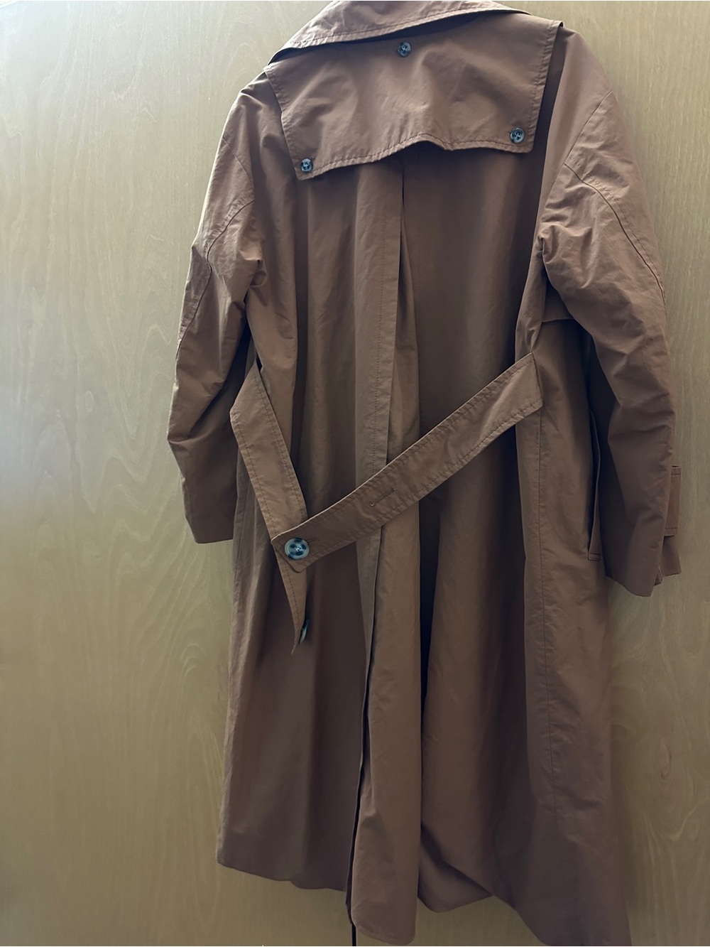 Marni Rust-Brown Trench Coat - Picture 3 of 3